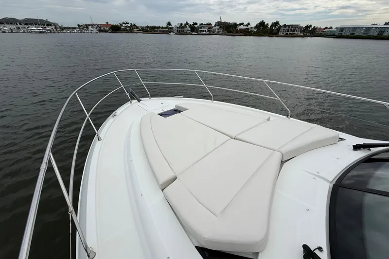 Slide: The Image of 2018 Beneteau Gran Turismo 50 yacht with spacious deck and luxurious seating. - 67