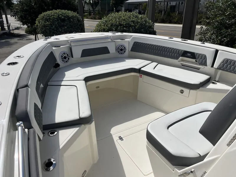 Slide: The Image of Cobia 305 Center Console 2026 - 27