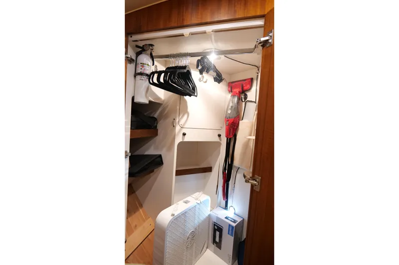 Slide: The Image of Shower area in 2008 Tiara Yachts 4300 Sovran, featuring sleek design and modern fixtures. - 44