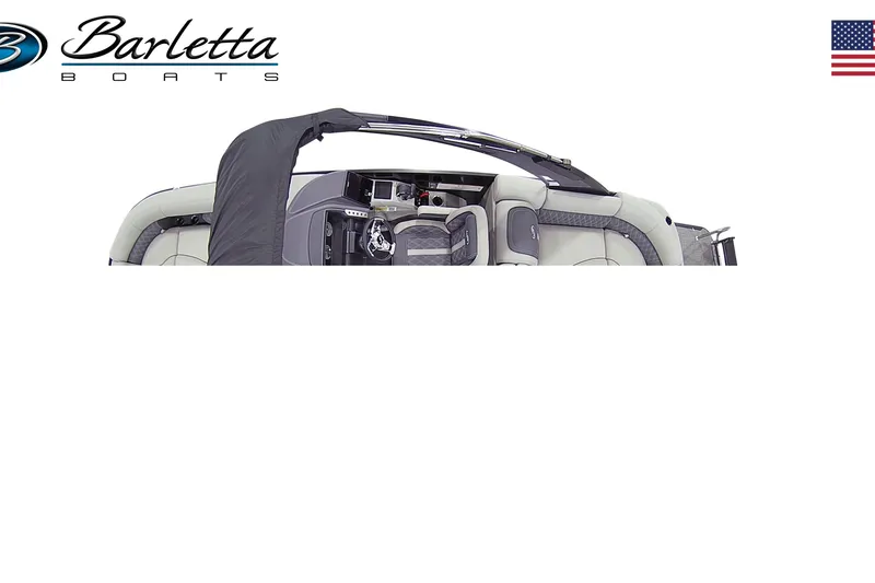 Slide: The Image of 2025 Barletta LUSSO L23QCSSA boat interior with sleek design and modern features. - 2