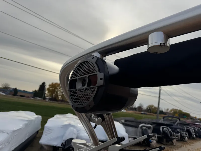 Slide: The Image of Speaker on a 2021 MasterCraft XT23 boat. - 7