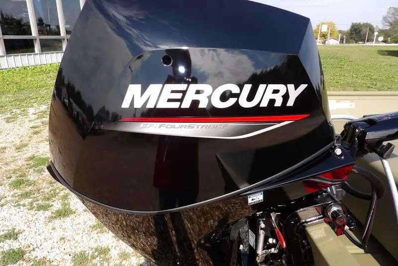 Slide: The Image of Mercury EFI FourStroke engine on 2026 Crestliner 1648M CR Jon boat. - 6