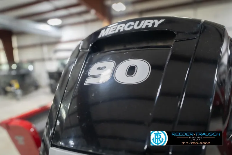 Slide: The Image of Mercury 90 horsepower engine on 2020 Lund 1775 Adventure SS boat. - 46