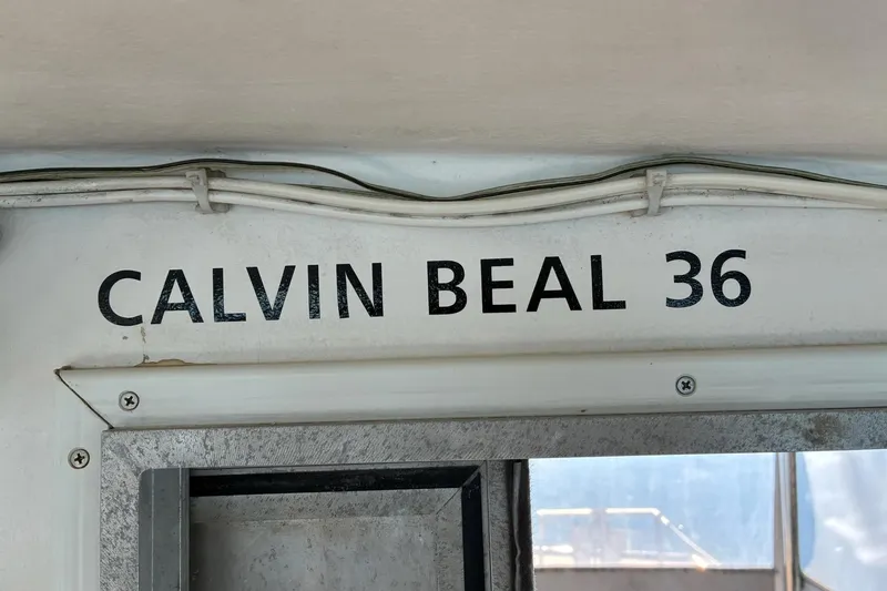 Slide: The Image of Calvin Beal 36 boat interior, COI PASSENGER model, year 2000. - 34