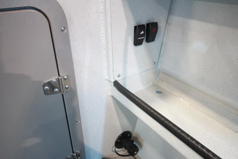 Slide: The Image of Interior detail of 2026 Weldcraft 260 Ocean King "Great Lakes Edition" F350XSB boat. - 45