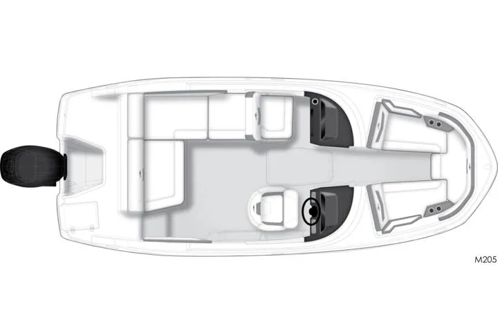 Slide: The Image of Monterey M205 Bowrider 2018 - 4
