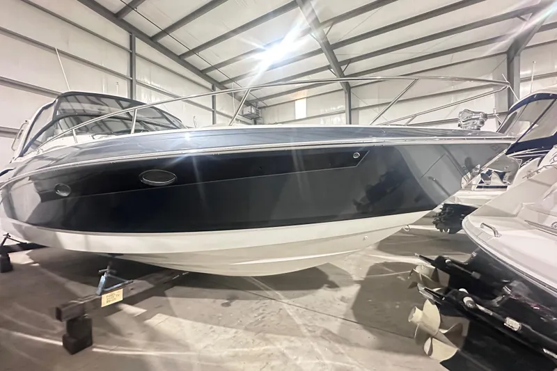 The Image of 2016 Formula 350 Sun Sport boat in indoor storage facility. - 0