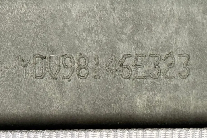 Slide: The Image of 2023 Sea-Doo Switch Cruise 21 hull identification number (HIN) close-up. - 30