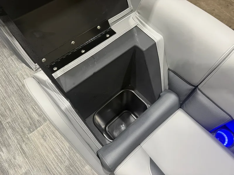 Slide: The Image of Bentley Pontoons Legacy 115HP Swingback 220 Pontoon 2026 - 26