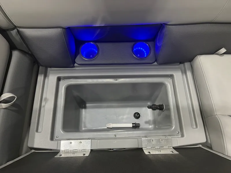 Slide: The Image of Bentley Pontoons Legacy 115HP Swingback 220 Pontoon 2026 - 27