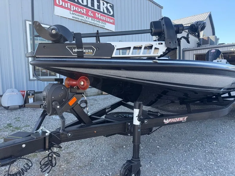 Slide: The Image of 2026 Phoenix 721 ZXL boat with Minn Kota Ultrex motor at Anglers Outpost & Marine. - 10
