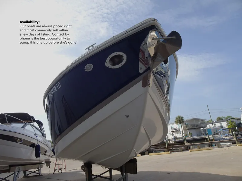 Slide: The Image of 2018 Cobalt R30 boat on dry dock, ready for sale. - 1