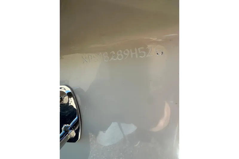 Slide: The Image of Hull identification number on 2026 Delta Boatworks Delta D18. - 24