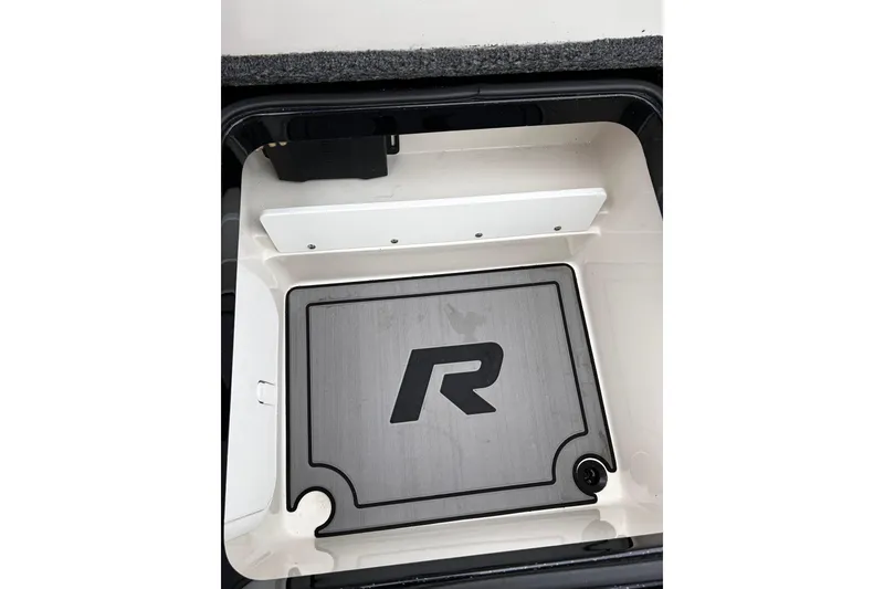 Slide: The Image of 2023 Ranger Z520R Ranger Cup Equipped storage compartment with logo. - 6