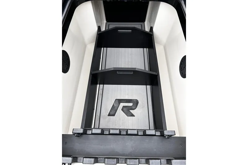 Slide: The Image of 2023 Ranger Z520R Ranger Cup Equipped boat storage compartment with logo. - 8