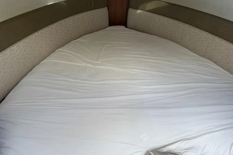 Slide: The Image of Interior cabin bed of 2021 Ranger Tugs R-27 boat. - 20