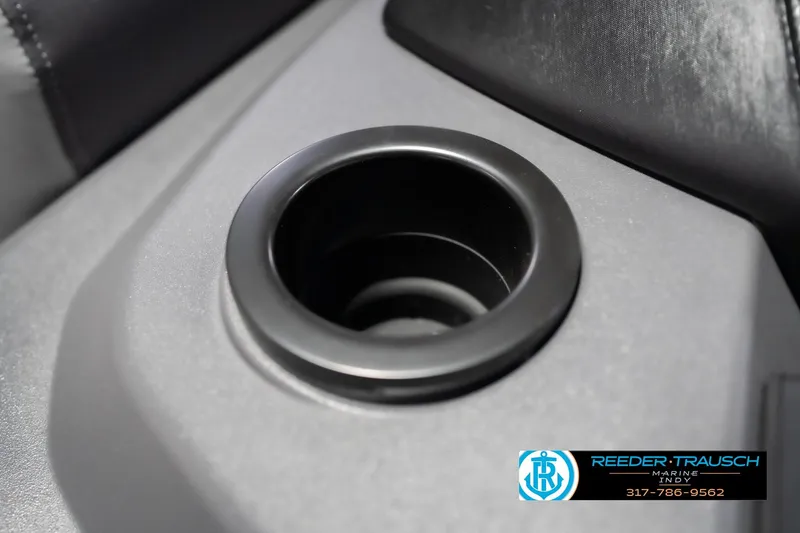 Slide: The Image of Cup holder in 2026 Bennington 20 SSR boat interior, featuring sleek design. - 44