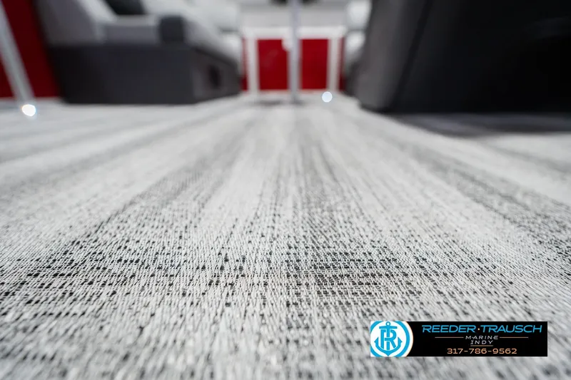 Slide: The Image of 2026 Bennington 20 SSR boat interior flooring, featuring modern textured design. - 45