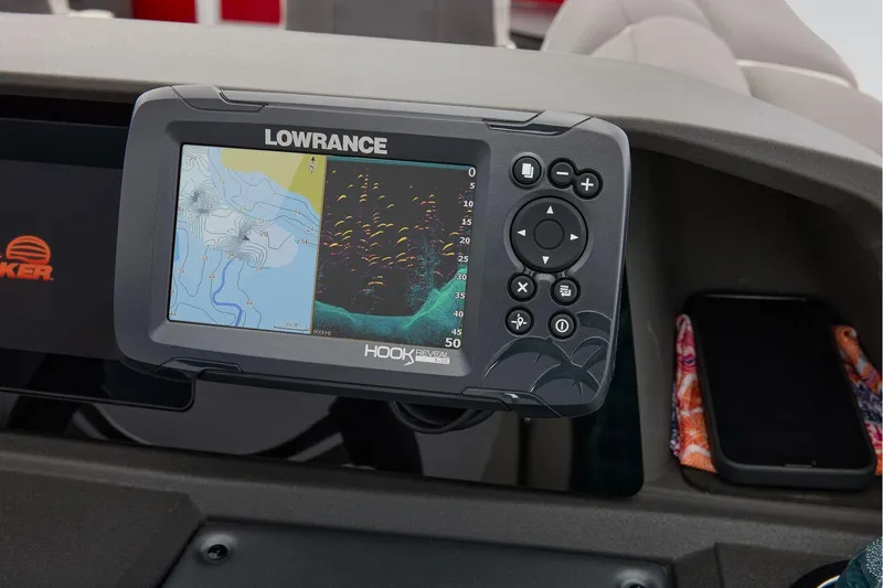 Slide: The Image of Sun Tracker Fishin' Barge 22 XP3 2026 - 45