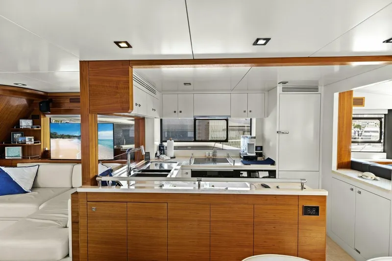 Slide: The Image of 2021 Sirena 64- DESTIN-E- Galley - 11