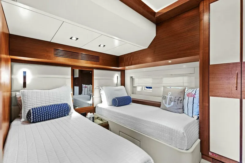 Slide: The Image of 2021 Sirena 64- DESTIN-E- Guest Stateroom - 30