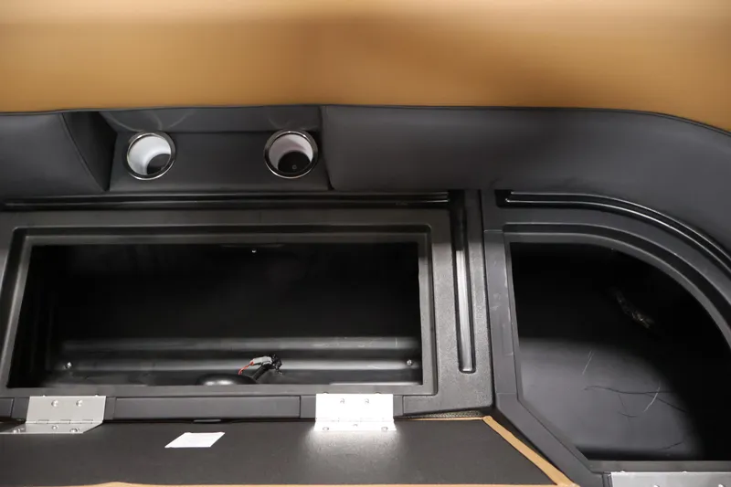 Slide: The Image of Interior storage compartment of 2026 Bentley Pontoons 243 Swingback Tri-toon. - 12