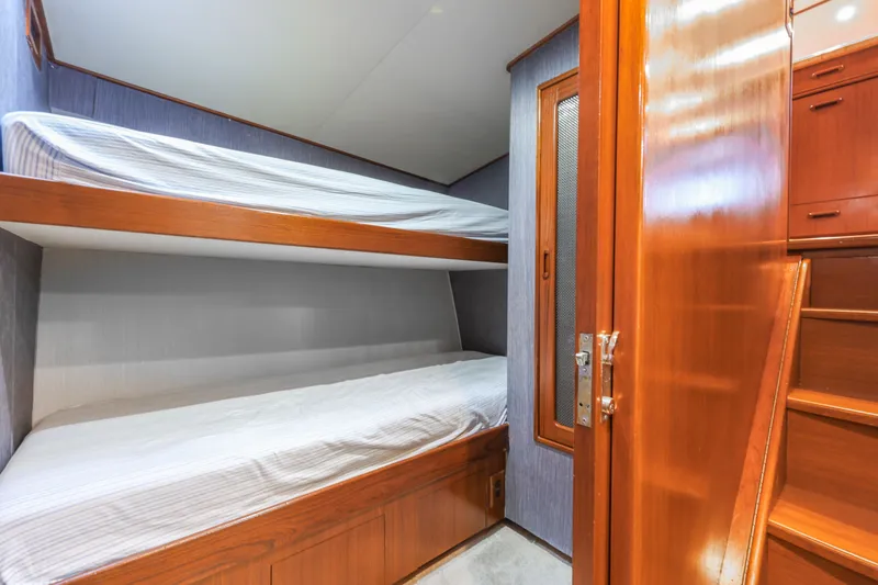 Slide: The Image of Interior of a 1985 Monterey Convertible with bunk beds. - 12