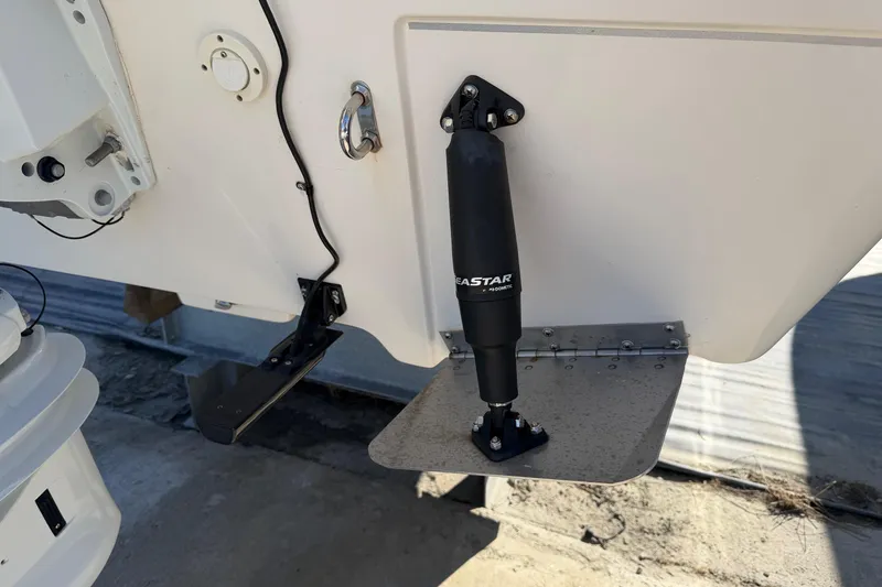 Slide: The Image of 2022 Sea Chaser 21 Sea Skiff with SeaStar hydraulic steering system. - 14