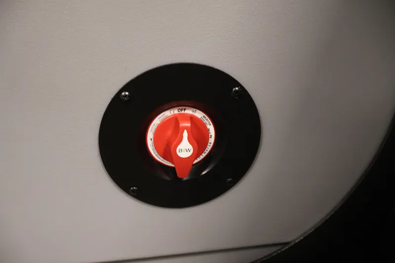 Slide: The Image of Red switch on 2026 Bentley Pontoons 220 Navigator boat panel. - 31
