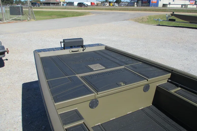 Slide: The Image of 2026 Gator Tail 1860 Extreme boat with spacious deck and storage compartments. - 6