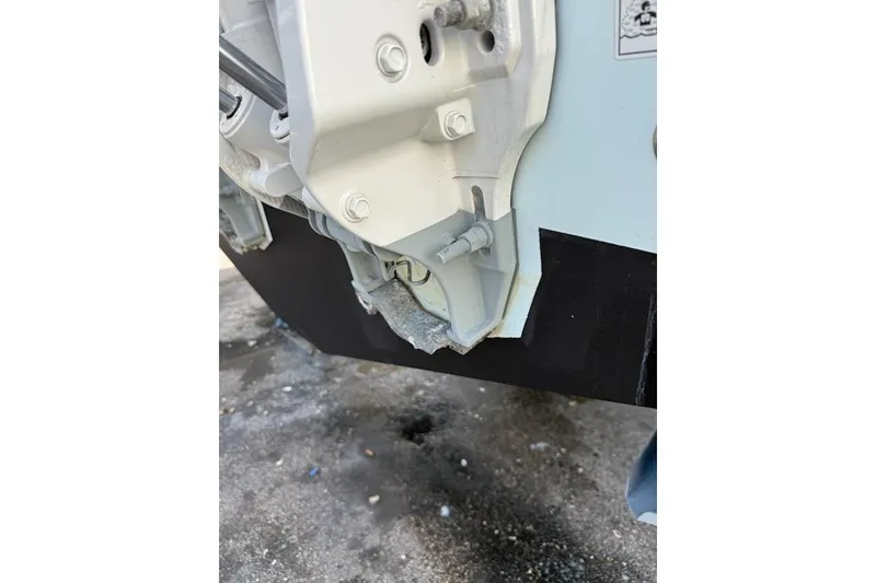 Slide: The Image of Close-up of 2023 Sportsman Open 352 Center Console boat component. - 79