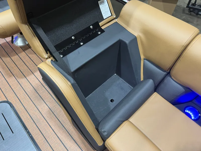 Slide: The Image of Bentley Pontoons Elite 200HP 223 Swingback Tritoon 2026 - 30