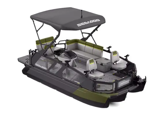 The Image of Sea-Doo Switch Fish™ 18 - 230 Hp Galvanized 2026 - 1