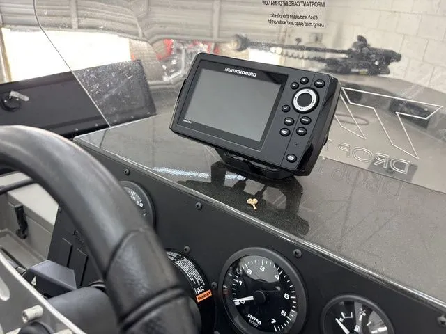 Slide: The Image of Battery compartment of Thor Boats 1900 Lake Hammer 2025. - 21