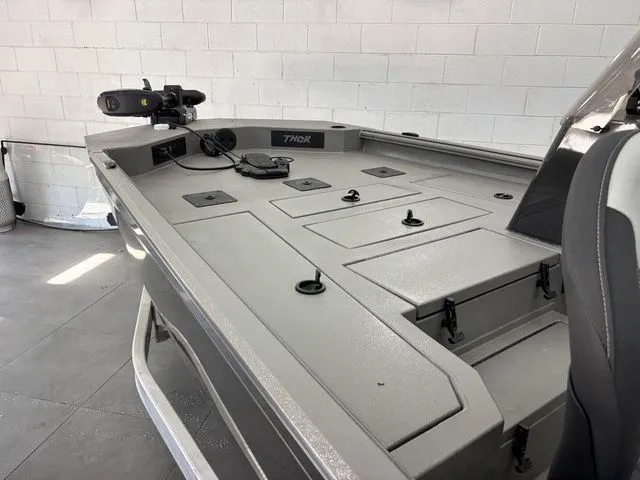 Slide: The Image of Close-up of Bob's Machine lift mechanism on a Thor boat. - 29