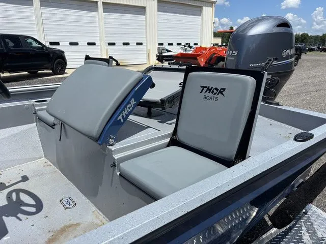 Slide: The Image of Interior of Thor LAKE HAMMER 1900CC boat, model year 2026. - 13