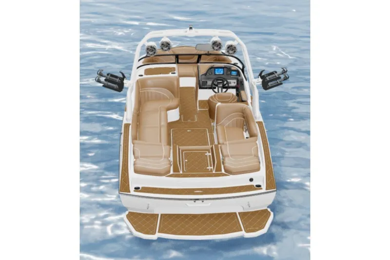 Slide: The Image of 2026 MB B52 23 Alpha boat with luxurious seating on water. - 28