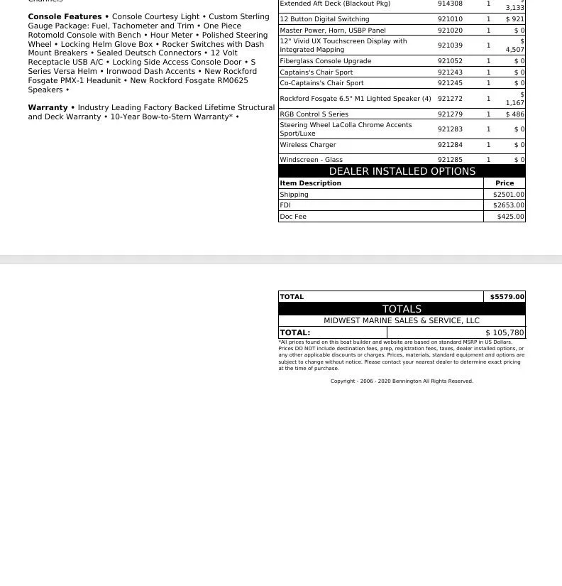 Slide: The Image of Bennington 22 SSR Sport 2026 - 5