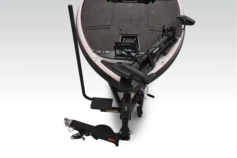 Slide: The Image of Open storage compartment in 2026 Nitro Z19 XL boat. - 11