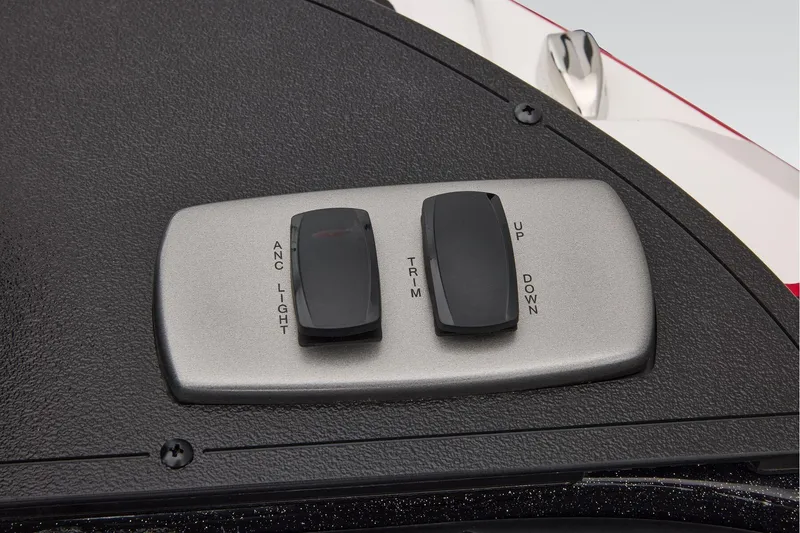 Slide: The Image of Open storage compartment on 2026 Nitro Z19 XL boat. - 17