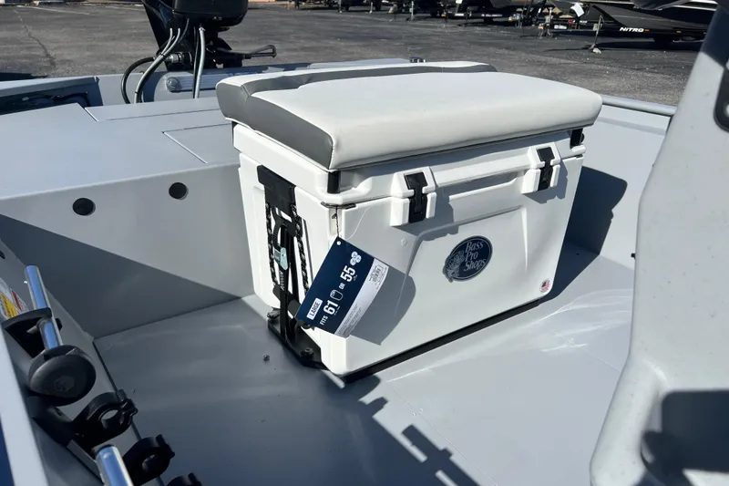 Slide: The Image of 2026 Tracker Bass Tracker Classic CC with Bass Pro Shops cooler seat. - 54