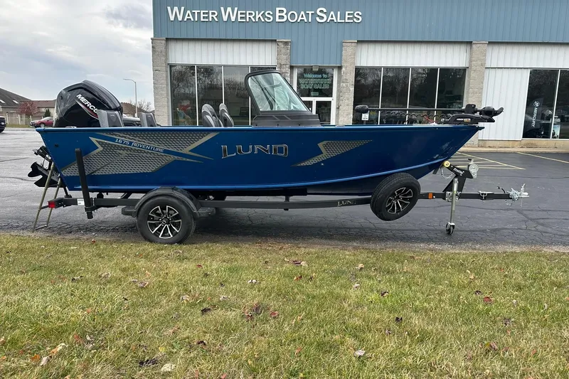 The Image of 2026 Lund 1675 Adventure Sport boat on trailer at Water Werks Boat Sales. - 0