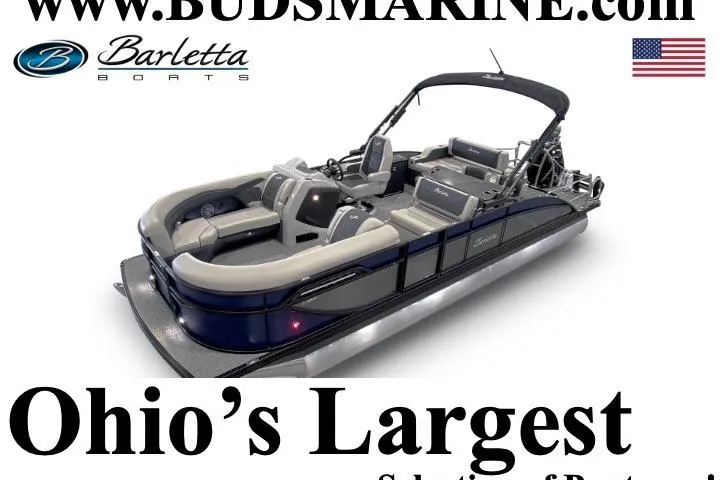 The Image of 2026 Barletta Cabrio 24UE pontoon boat, featured at Bud's Marine, Ohio's largest selection. - 0