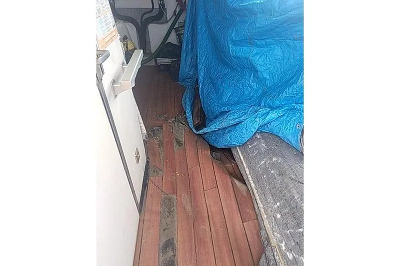 Slide: The Image of Interior of 2016 Mützelfeldtwerft Offshore Fast Crew Taxi Catamaran with wooden flooring. - 21