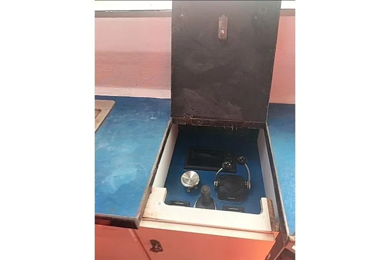 Slide: The Image of Control panel inside Mützelfeldtwerft Offshore Fast Crew Taxi Catamaran, 2016 model. - 23