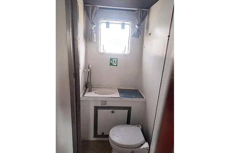Slide: The Image of Compact bathroom in 2016 Mützelfeldtwerft Offshore Fast Crew Taxi Catamaran. - 40