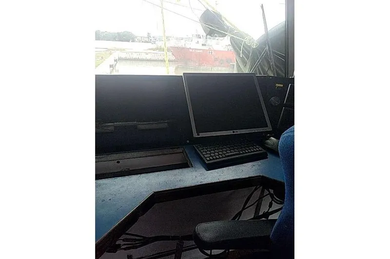 Slide: The Image of Control room of 2016 Mützelfeldtwerft Offshore Fast Crew Taxi Catamaran. - 49