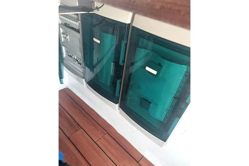 Slide: The Image of Control panel inside 2016 Mützelfeldtwerft Offshore Fast Crew Taxi Catamaran. - 59