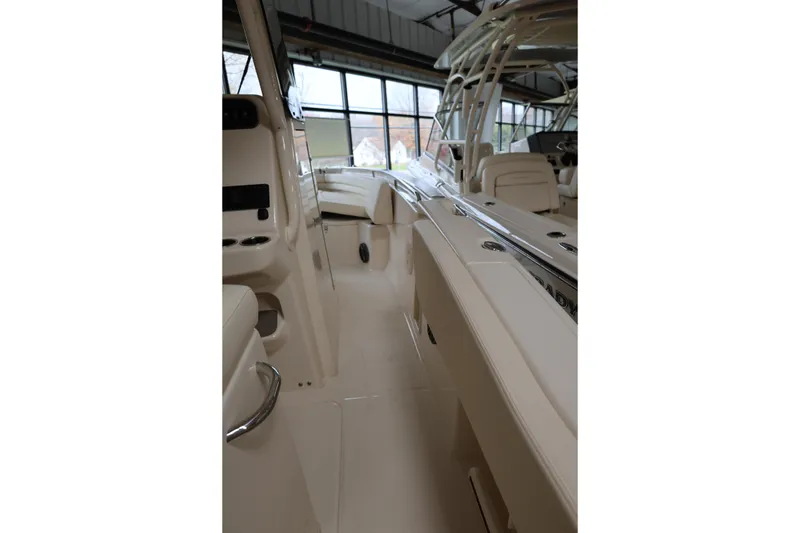 Slide: The Image of 2026 Grady-White Fisherman 257 interior, showcasing sleek design and spacious layout. - 7