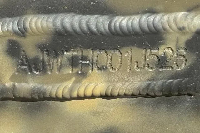 Slide: The Image of Serial number "AJWTH001J528" on Thor TIMBER HAMMER 1754, 2026 model. - 8